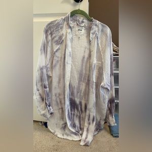 Aerie oversized buttdown
